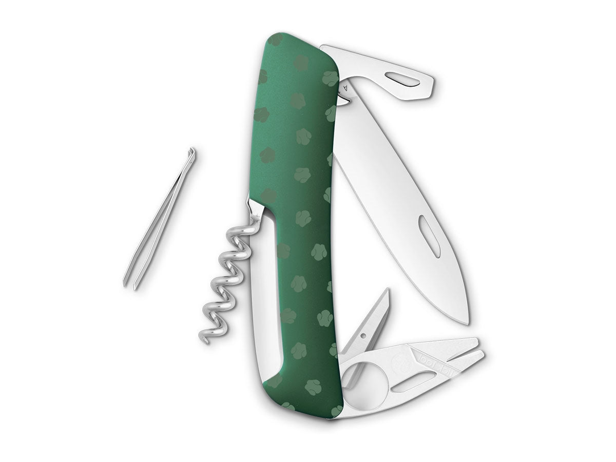 Swiza TT03 Tick Tool Wildlife Rhinoceros Green (KNI.0070.WO07) - foto 3