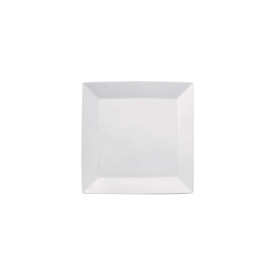 Gural Merid Piatto Pane Quadrato Porcellana Bianca 14x14 cm