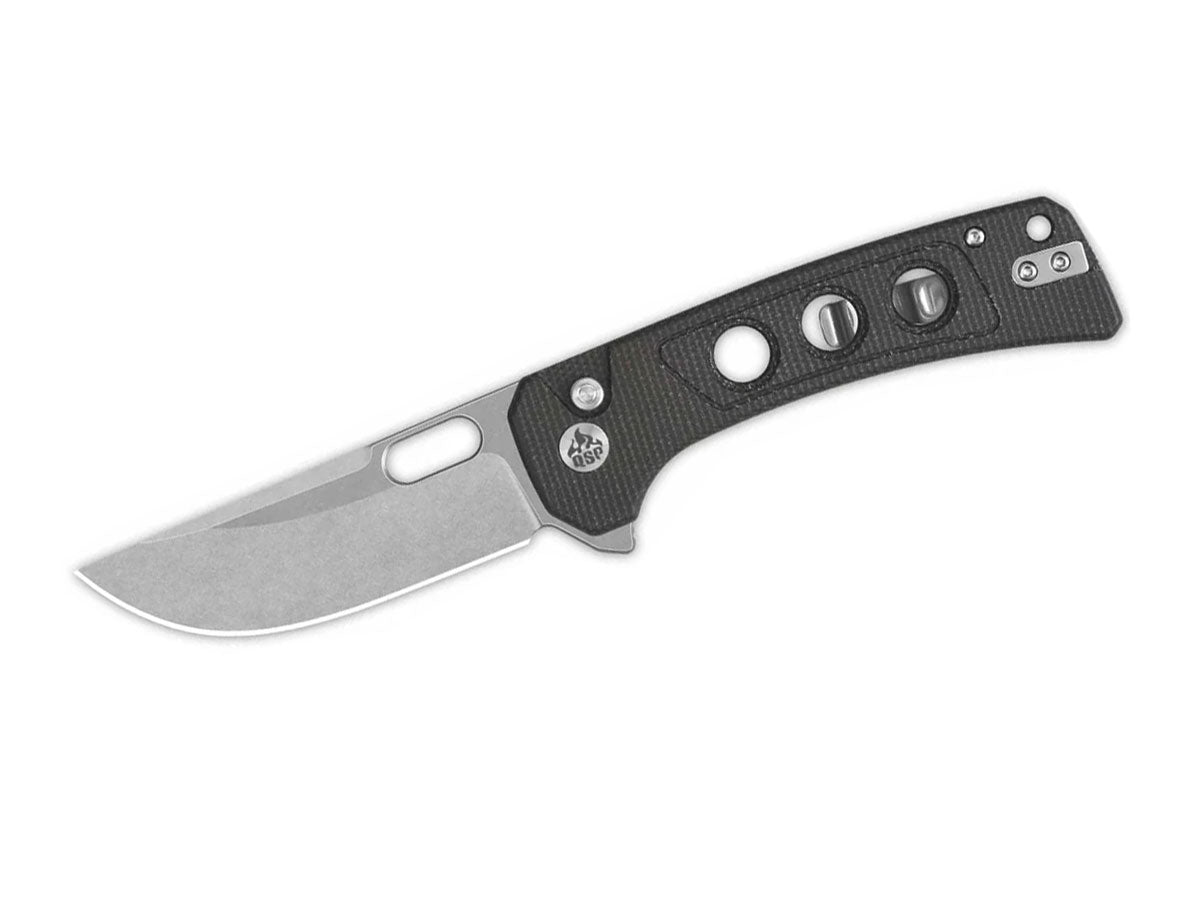 Qsp Unicorn Micarta Stw QS156-A1 Dark Brown
