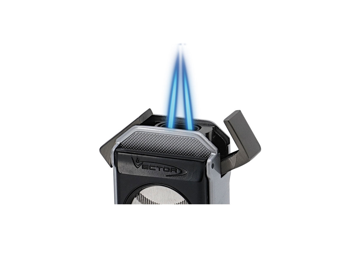 Vector Switch nickel satin dettaglio accessori ghigliottina e V