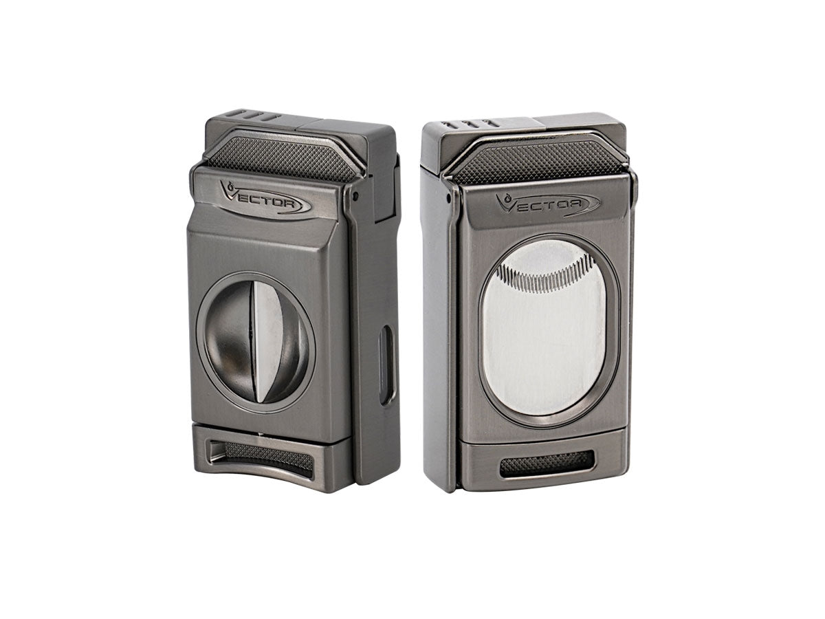 Vector Switch accendisigari dual jet gunmetal satin