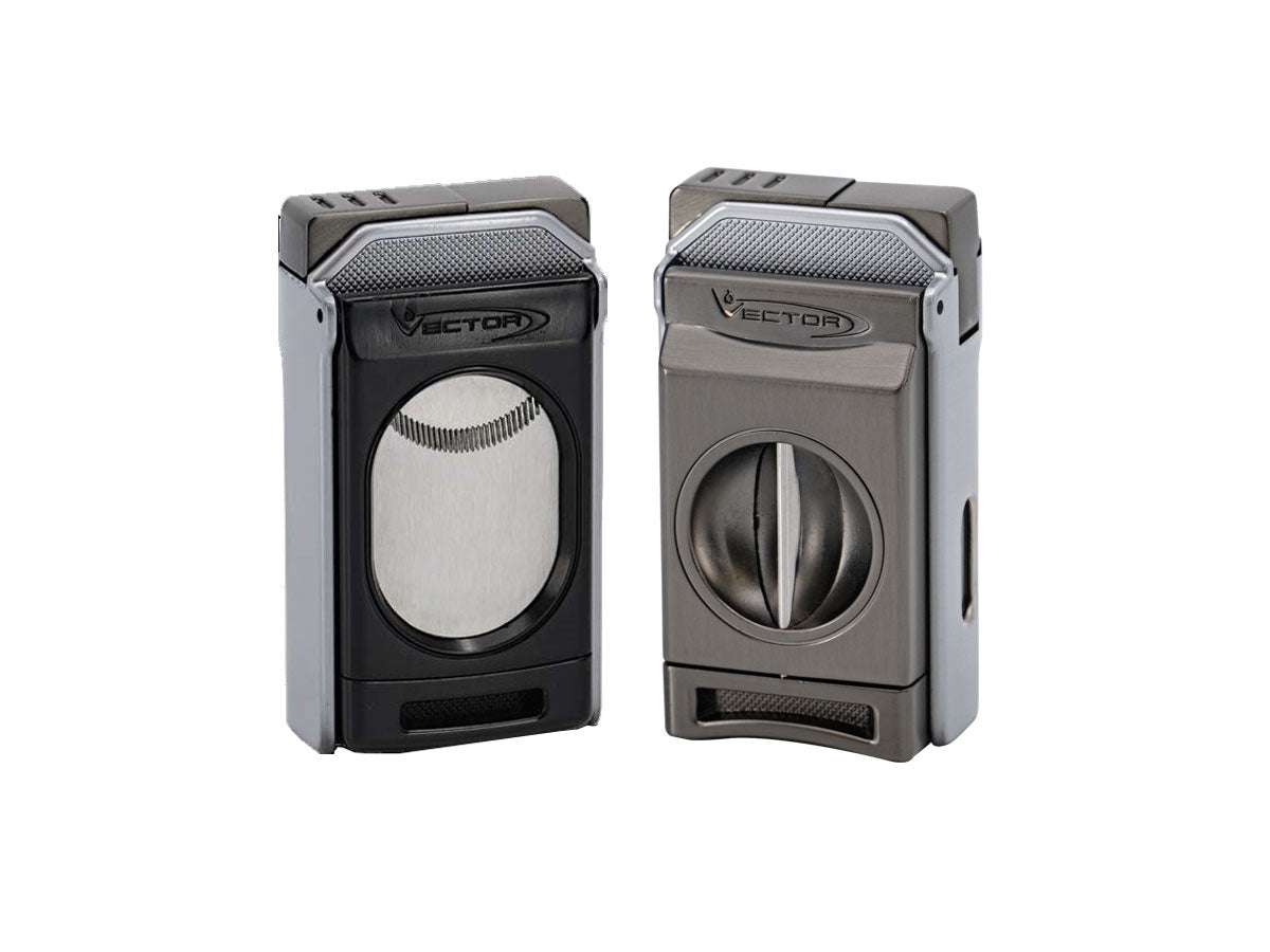 Vector Switch accendisigari dual jet chrome satin