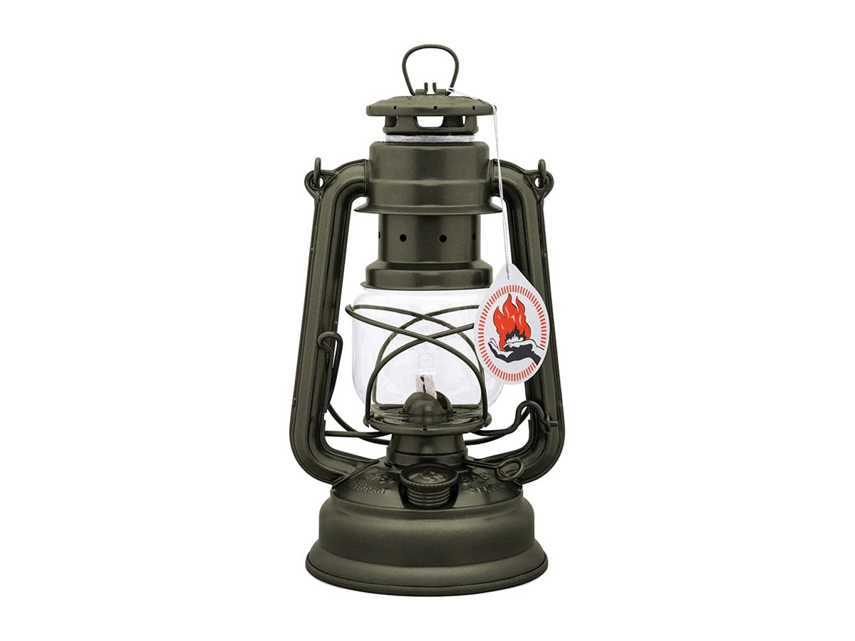Feuerhand Hurricane Lanterna Baby Special 276 acciaio zincato color oliva