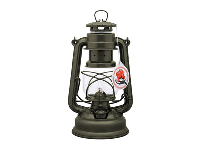 Feuerhand Hurricane Lanterna Baby Special 276 acciaio zincato color oliva