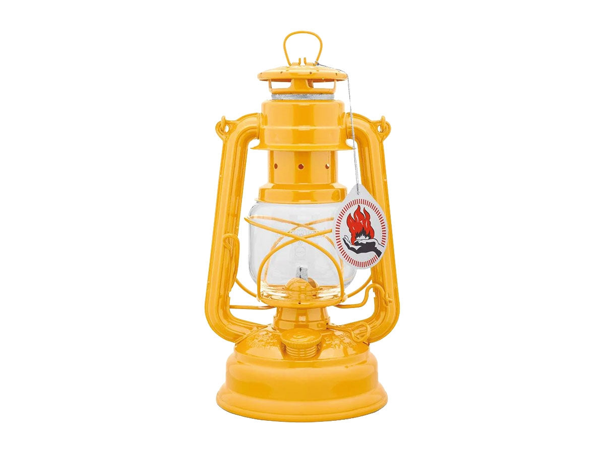 Feuerhand Hurricane Lanterna Baby Special 276 acciaio zincato giallo segnale