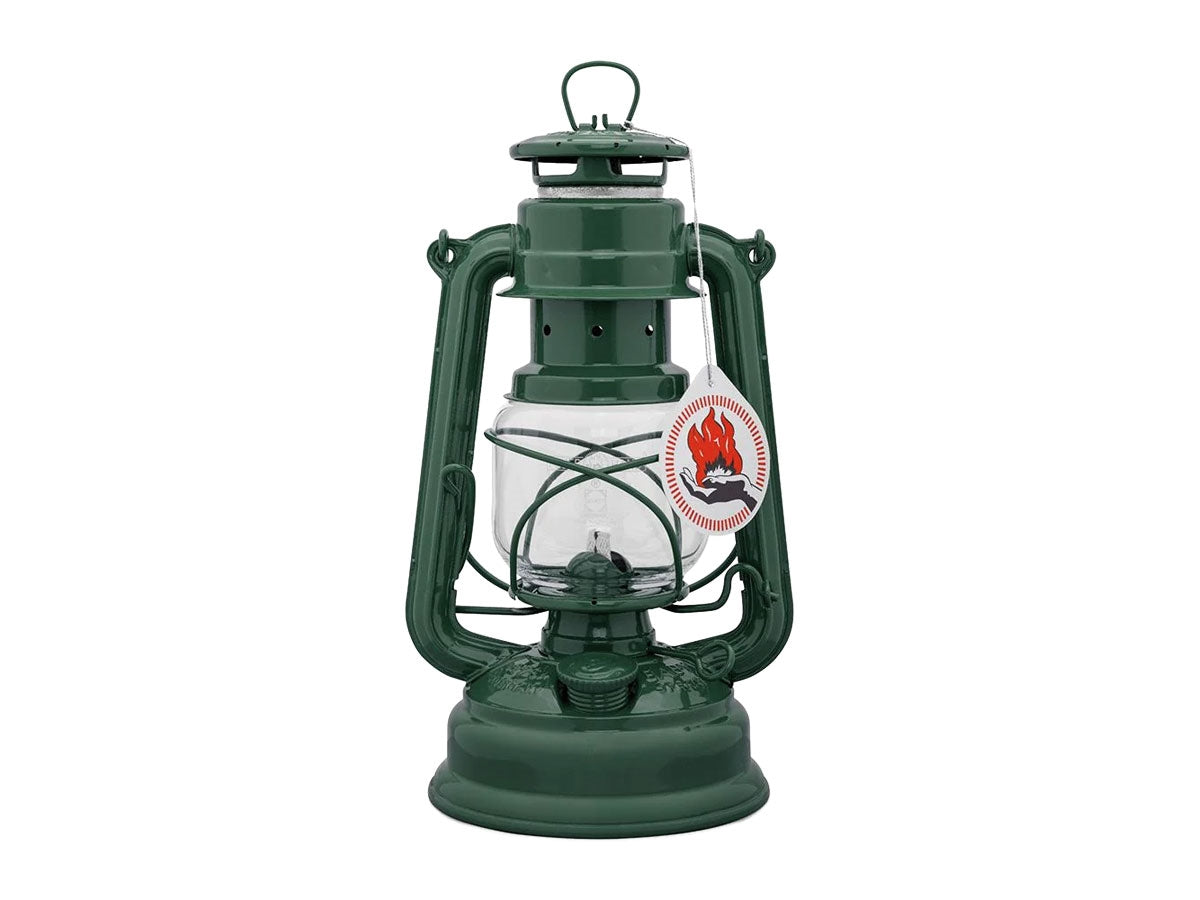Feuerhand Hurricane Lanterna Baby Special 276 acciaio zincato verde muschio