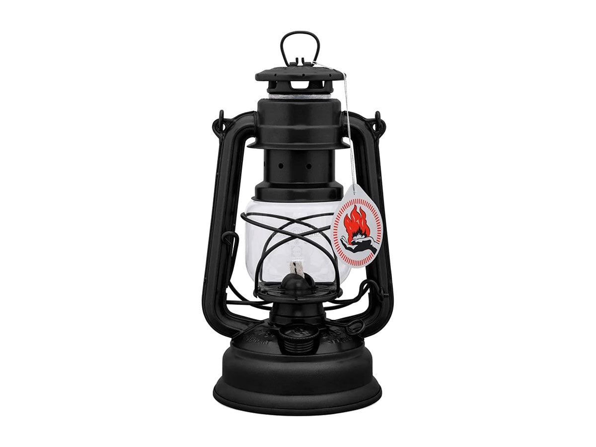 Feuerhand Hurricane Lanterna Baby Special 276 acciaio zincato nero opaco