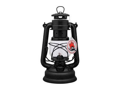 Feuerhand Hurricane Lanterna Baby Special 276 acciaio zincato nero opaco