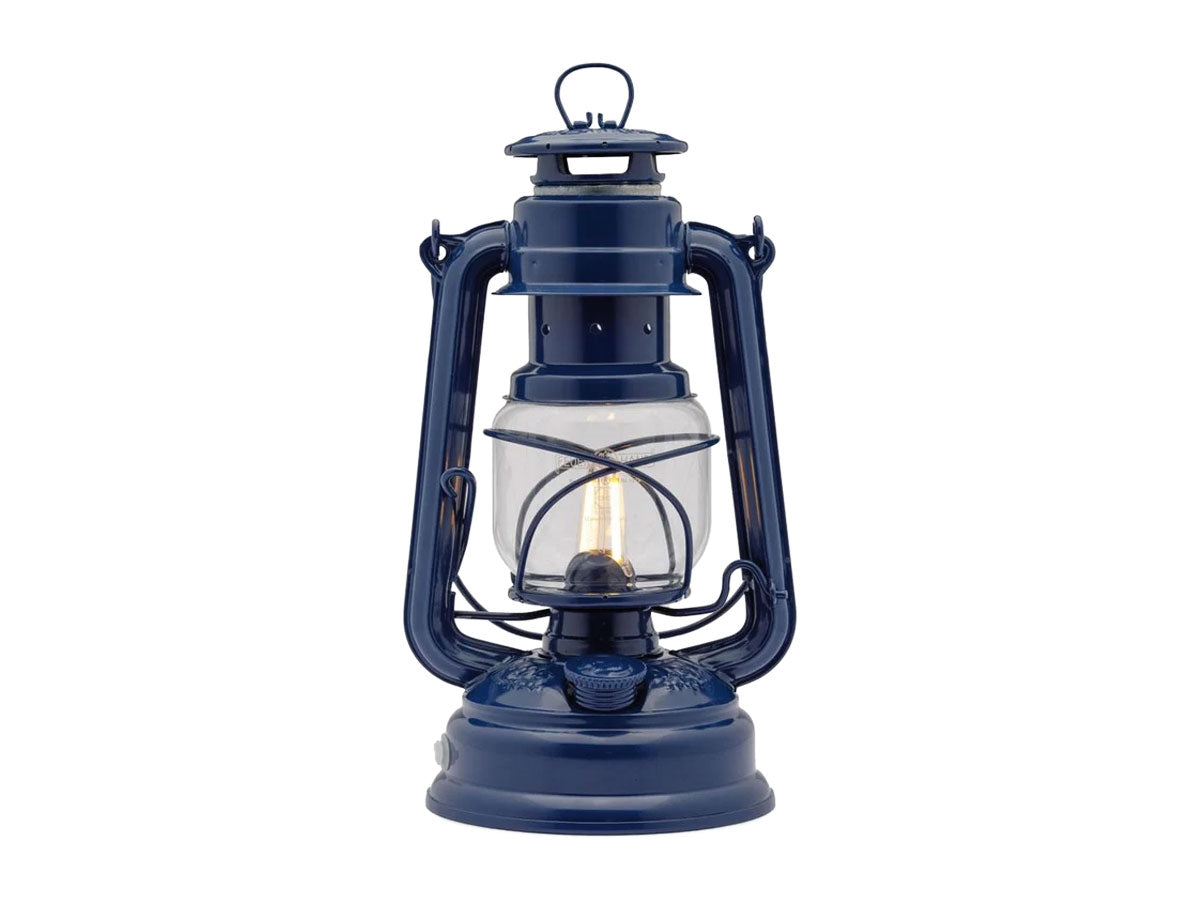 Feuerhand LED Lanterna Baby Special 276 blu cobalto acciaio zincato 150 lumen