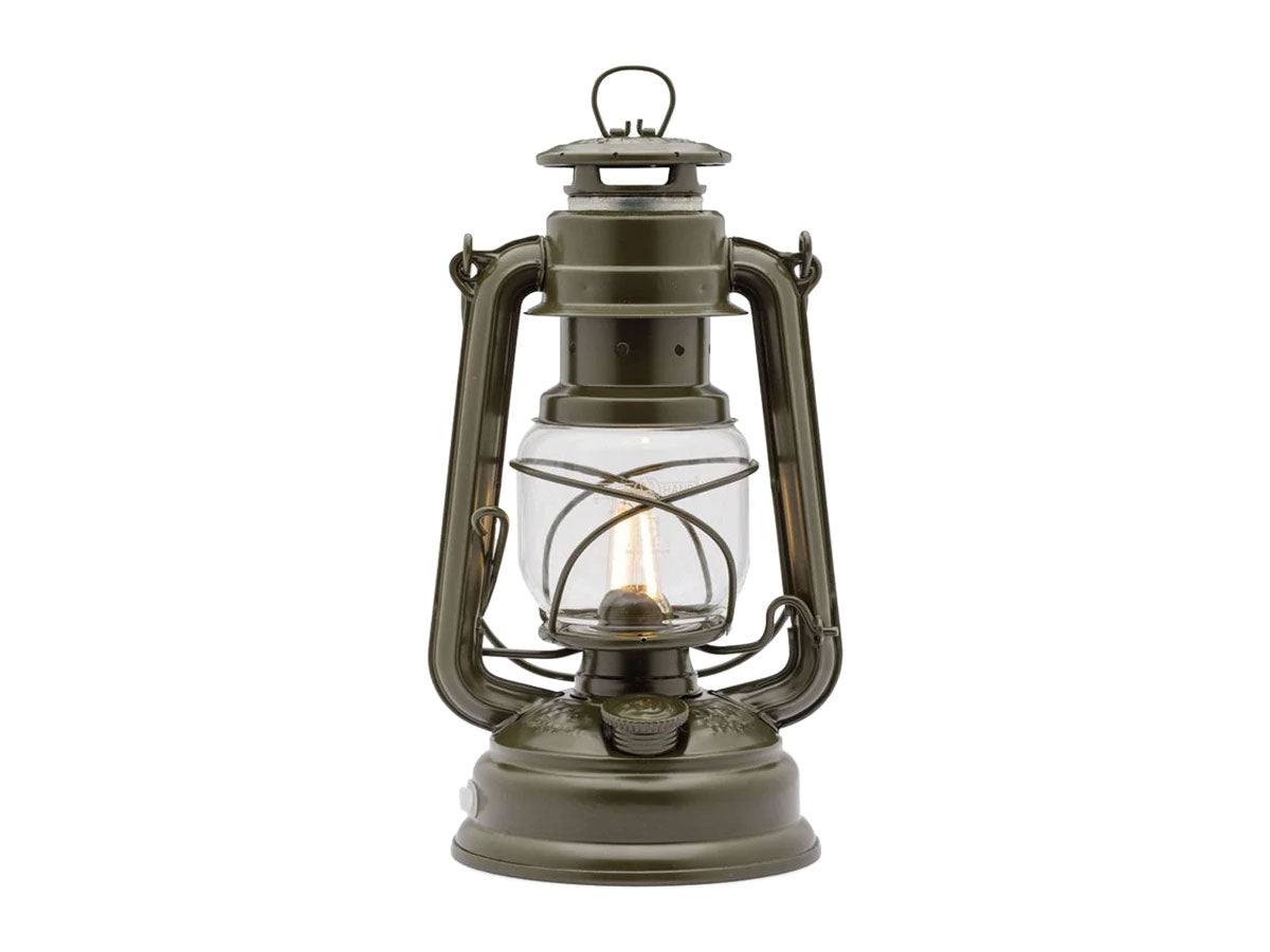 Feuerhand LED Lanterna Baby Special 276 oliva acciaio zincato 150 lumen