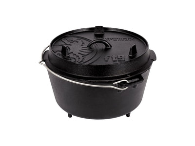 Petromax Dutch Oven FT9 ghisa con piedini braciere outdoor