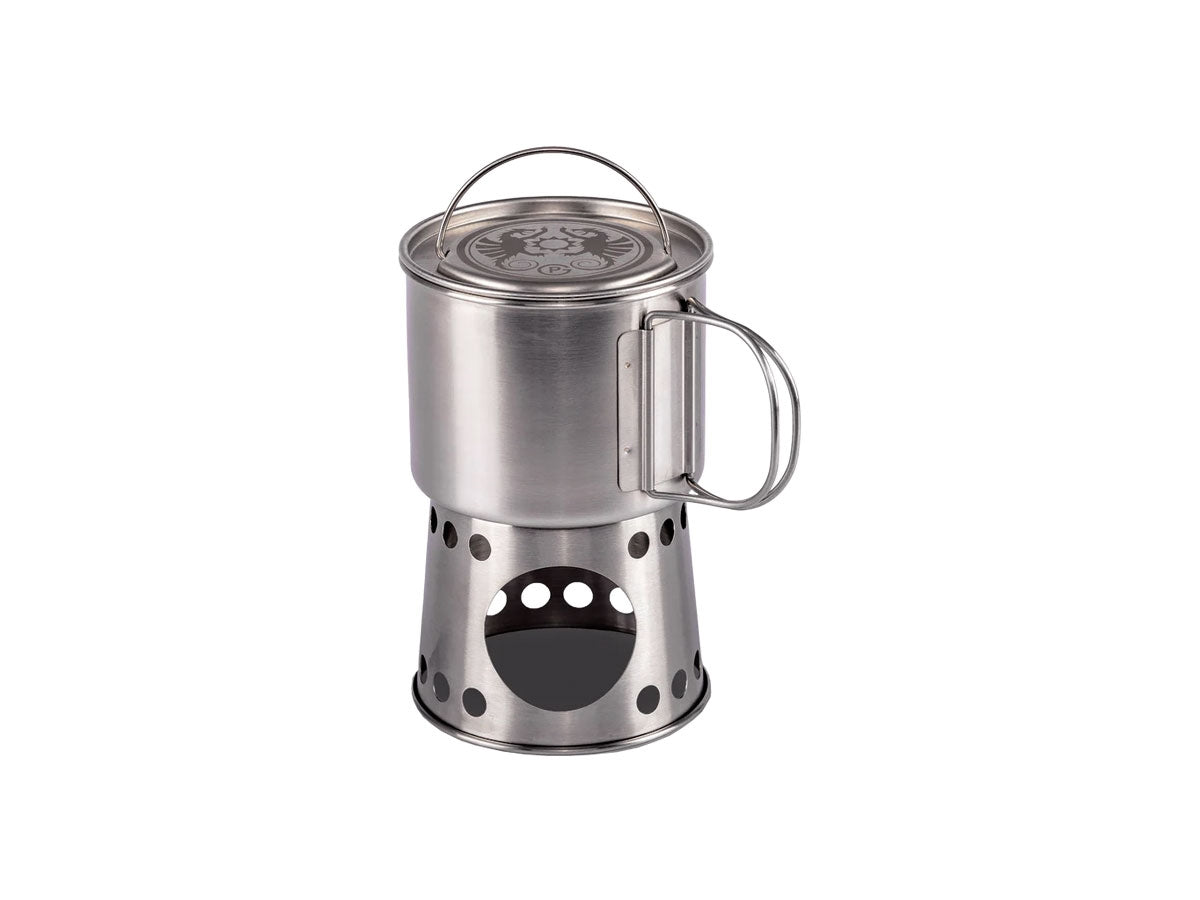 Petromax Stove Cup CP750 tazza 750ml manici pieghevoli campeggio