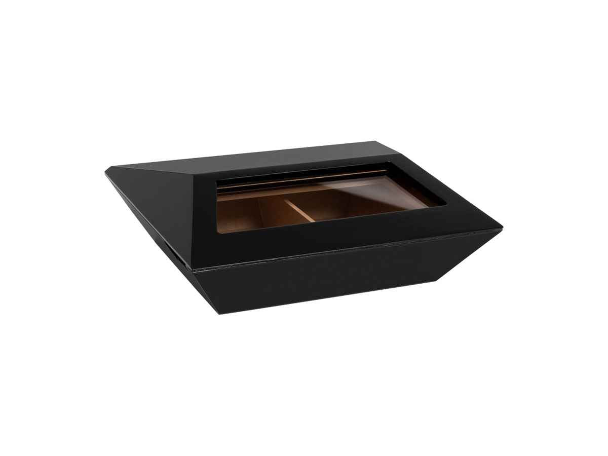 Humidor Supreme Umidificatore Aria Glasstop Black Medium HS-720BLK