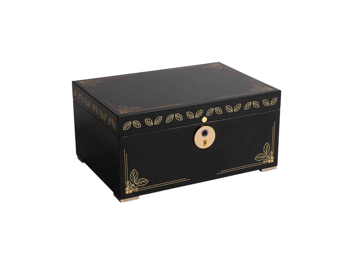 Humidor Supreme Umidificatore Oro Biometric Black Large HS-750BLK