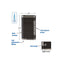 Xikar Accendisigari Allume Single (531BK) Tuxedo Black - foto 2