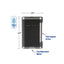 Xikar Accendisigari Allume Triple Tabletop (535BK) Tuxedo Black - foto 2