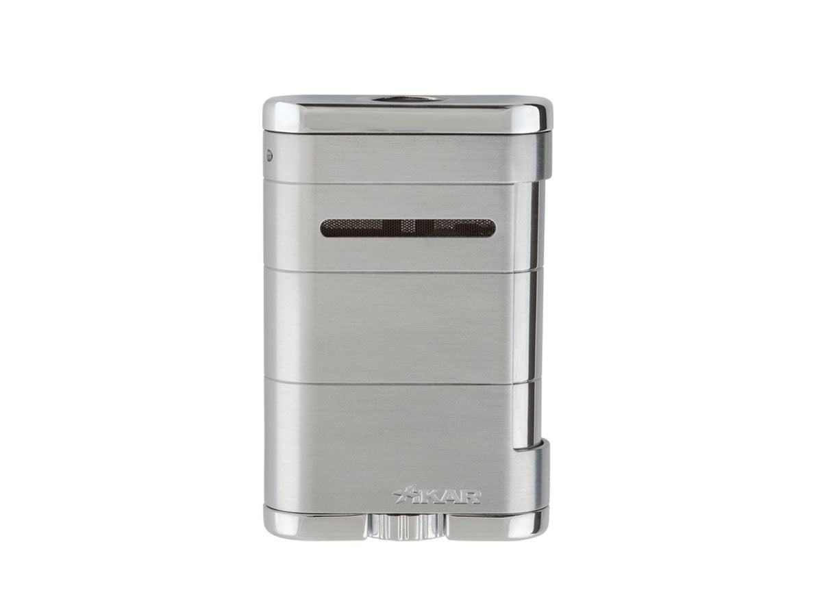 Xikar Accendisigari Allume Triple Tabletop (535SL) Steel Silver