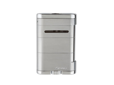 Xikar Accendisigari Allume Triple Tabletop (535SL) Steel Silver