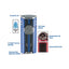Xikar Accendisigari HP4 Quad (574BL) Blue - foto 2