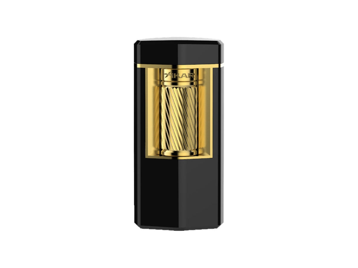 Xikar Accendisigari Meridian Triple Soft Flame (600BKGD) Black & Gold