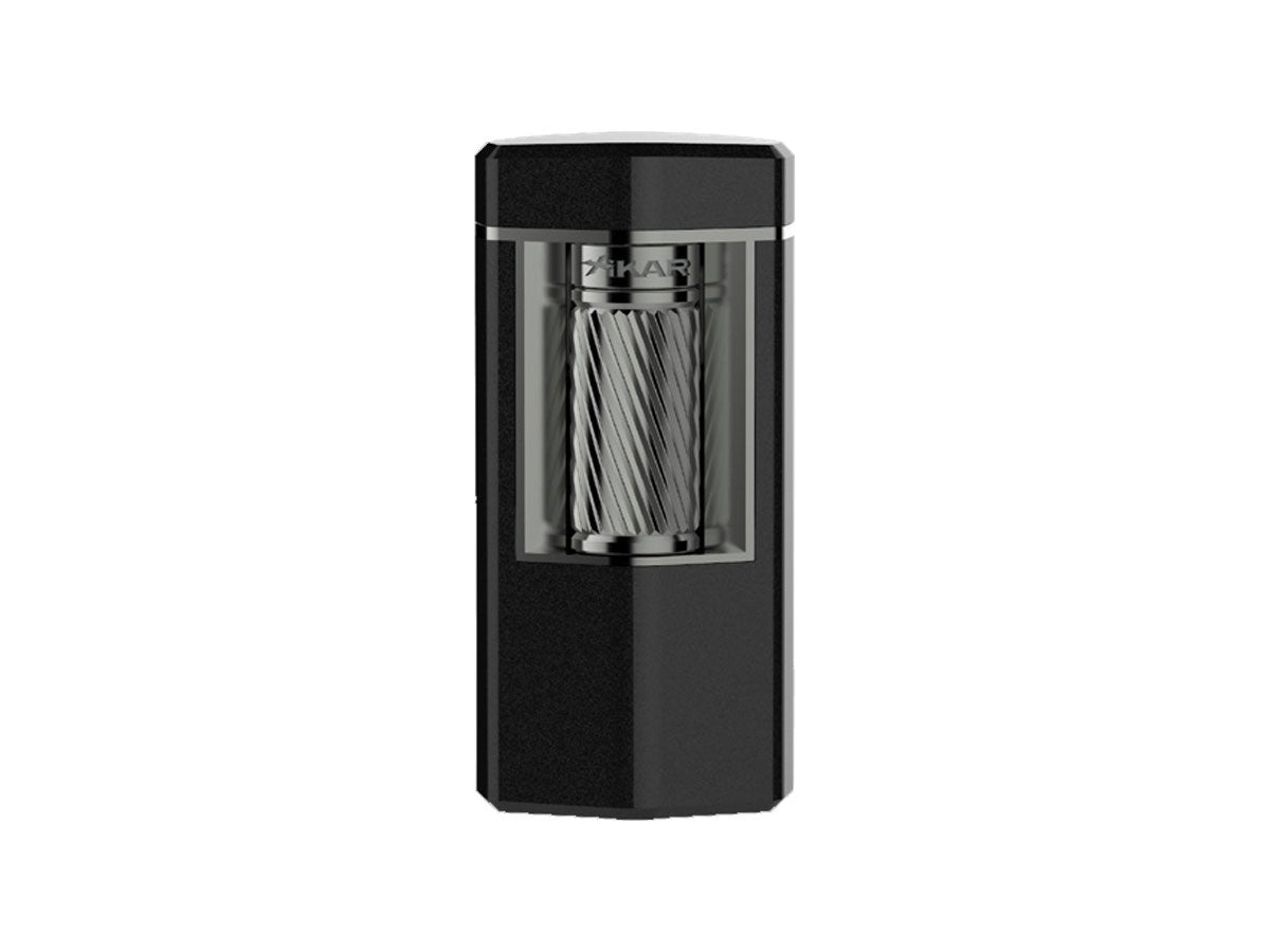 Xikar Accendisigari Meridian Triple Soft Flame (600BKGM) Black & Gunmetal