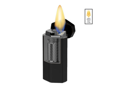 Xikar Accendisigari Meridian Triple Soft Flame (600BKGM) Black & Gunmetal - foto 2