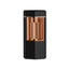 Xikar Accendisigari Meridian Triple Soft Flame (600BKRS) Black & Rose Gold