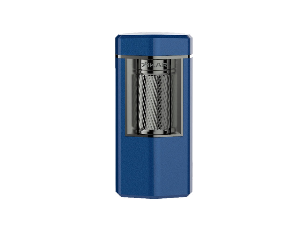 Xikar Accendisigari Meridian Triple Soft Flame (600BL) Blue & Gunmetal