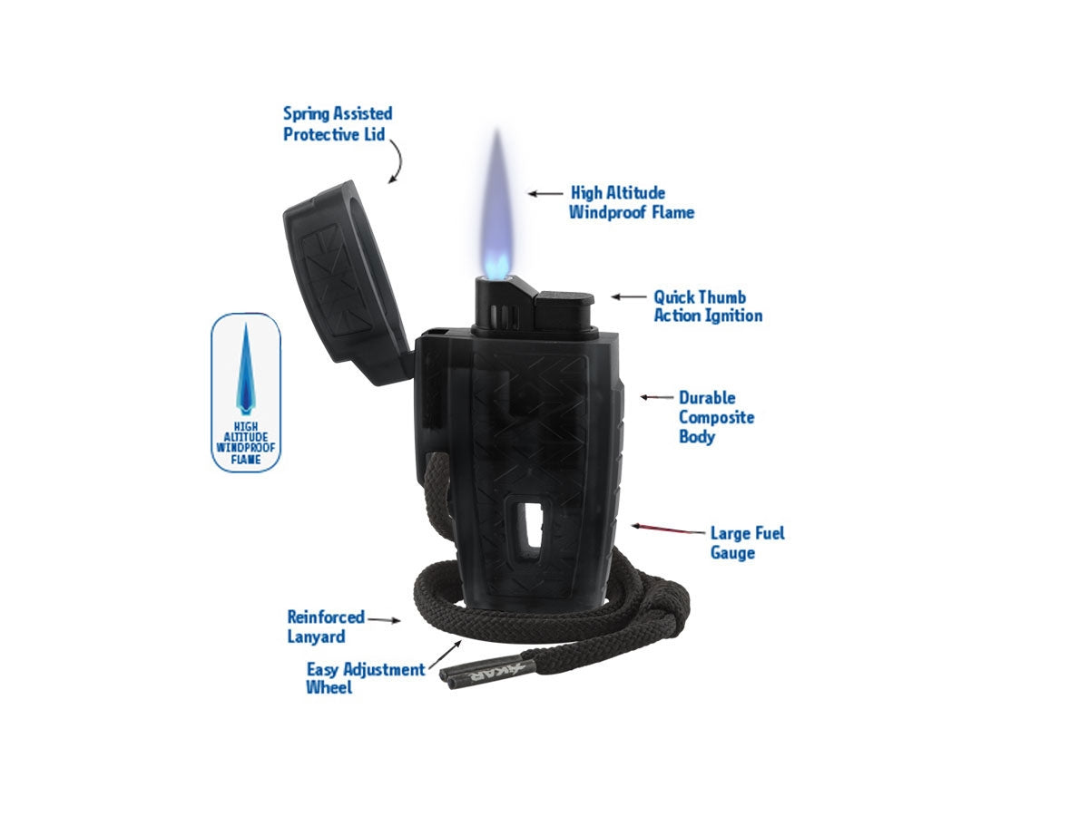 Xikar Accendisigari Stratosphere Ii Single (520BK) Black - foto 2