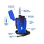 Xikar Accendisigari Stratosphere Ii Single (520BL) Blue - foto 2