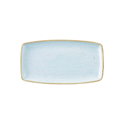 Churchill Stonecast Azzurro Puntinato Vassoio Rettangolare 29,5x15 cm 12 Pezzi