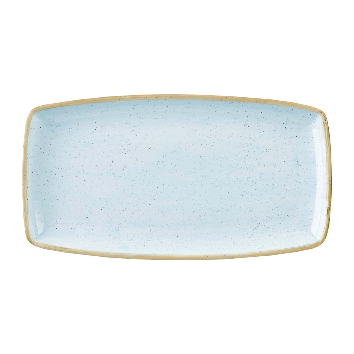 Churchill Stonecast Vassoio Rettangolare Azzurro 35x18,5 cm 6 Pezzi