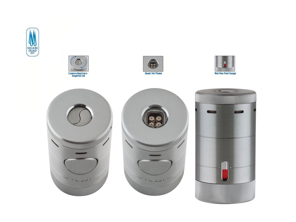 Xikar Accendisigari Volta Quad Tabletop (569SL) Silver - foto 2