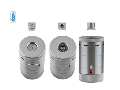 Xikar Accendisigari Volta Quad Tabletop (569SL) Silver - foto 2