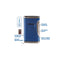 Xikar Accendisigari Xidris Single (541BL) Cobalt Blue - foto 2