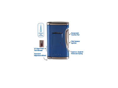 Xikar Accendisigari Xidris Single (541BL) Cobalt Blue - foto 2