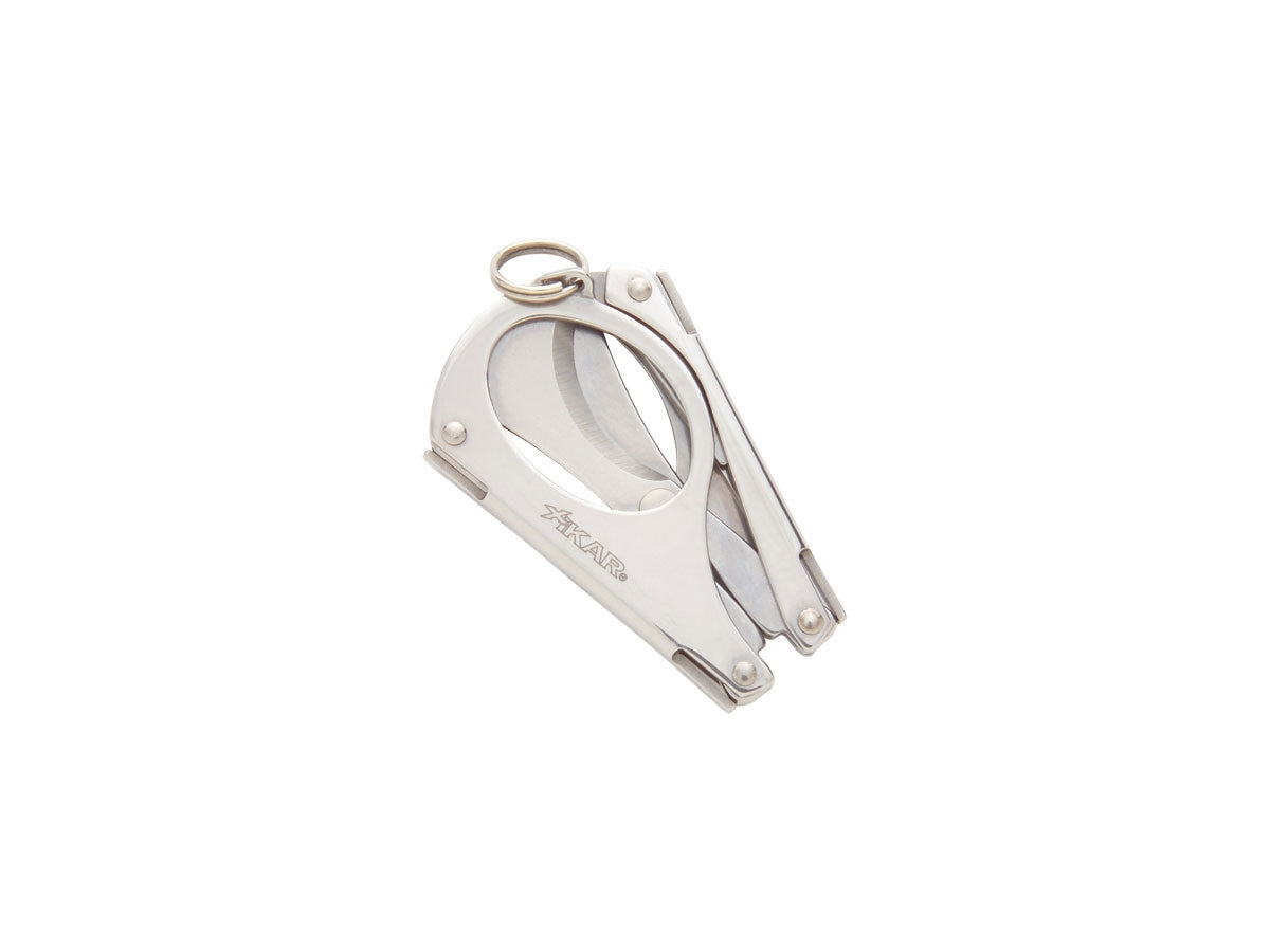 Xikar Forbice Tagliasigari Pieghevole Mtx (400CS) Chrome Silver