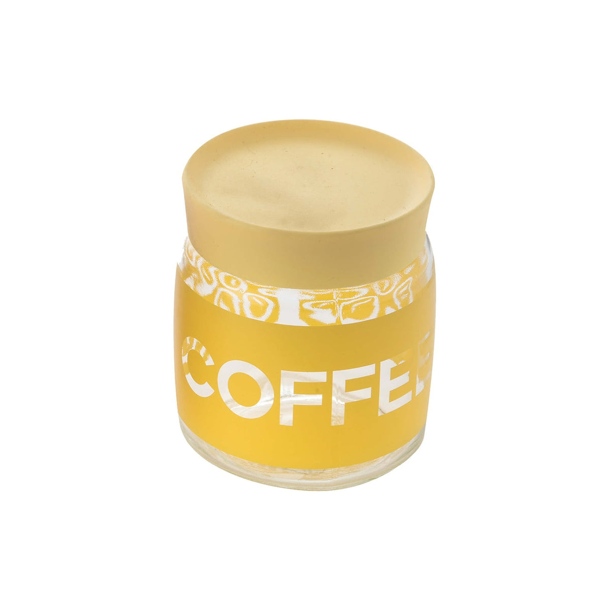 Bormioli Rocco Giara Soft Barattolo Caffè Giallo 75 cl 6 Pezzi