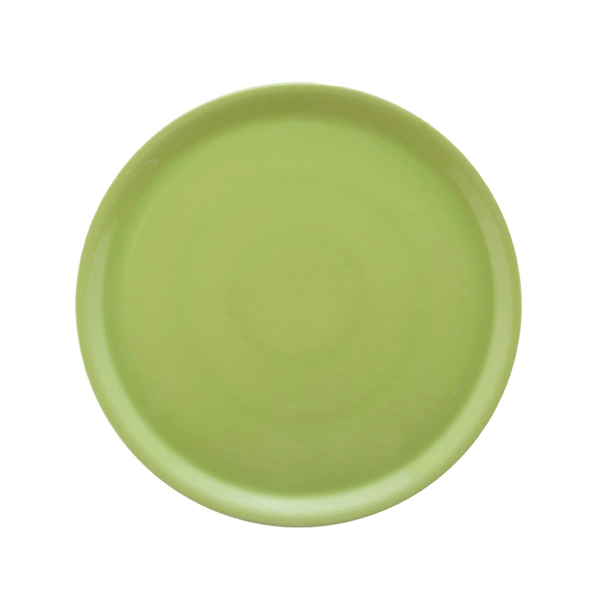 Saturnia Napoli Piatto Pizza Verde in Porcellana 31 cm 6 Pezzi