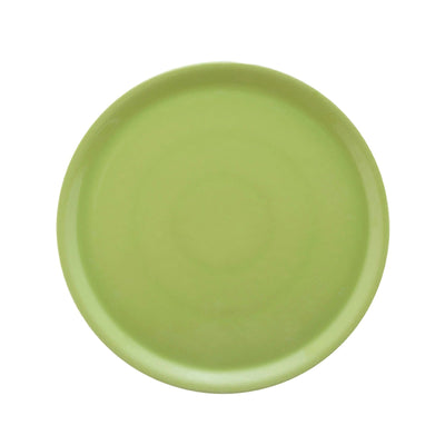 Saturnia Napoli Piatto Pizza Verde in Porcellana 31 cm 6 Pezzi