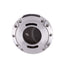 Xikar Tagliasigari Xo (403SLB) Brushed Silver Lame Nere