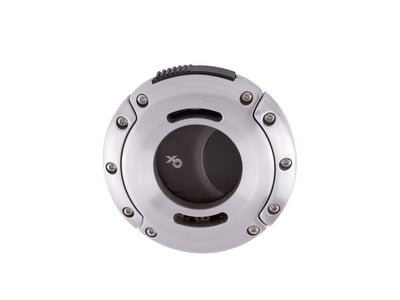 Xikar Tagliasigari Xo (403SLB) Brushed Silver Lame Nere