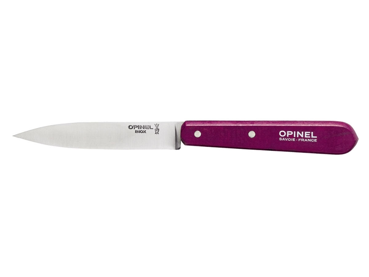 Opinel Essentiels N°112 Spelucchino (Paring knife) "Aubergine" Cm 10 (001914)