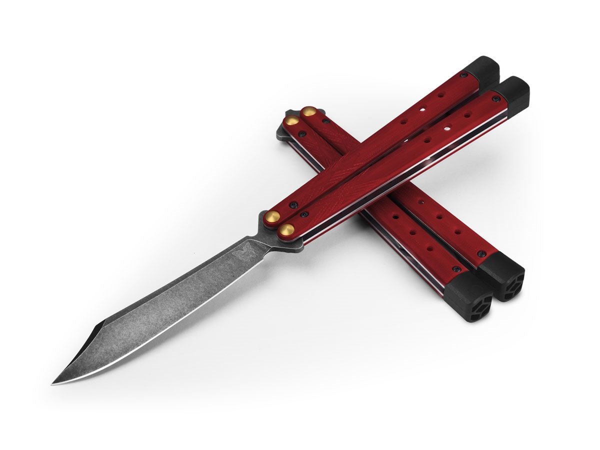 Benchmade Bali-Song Necron 99BK-1 Ruby Red - foto 2