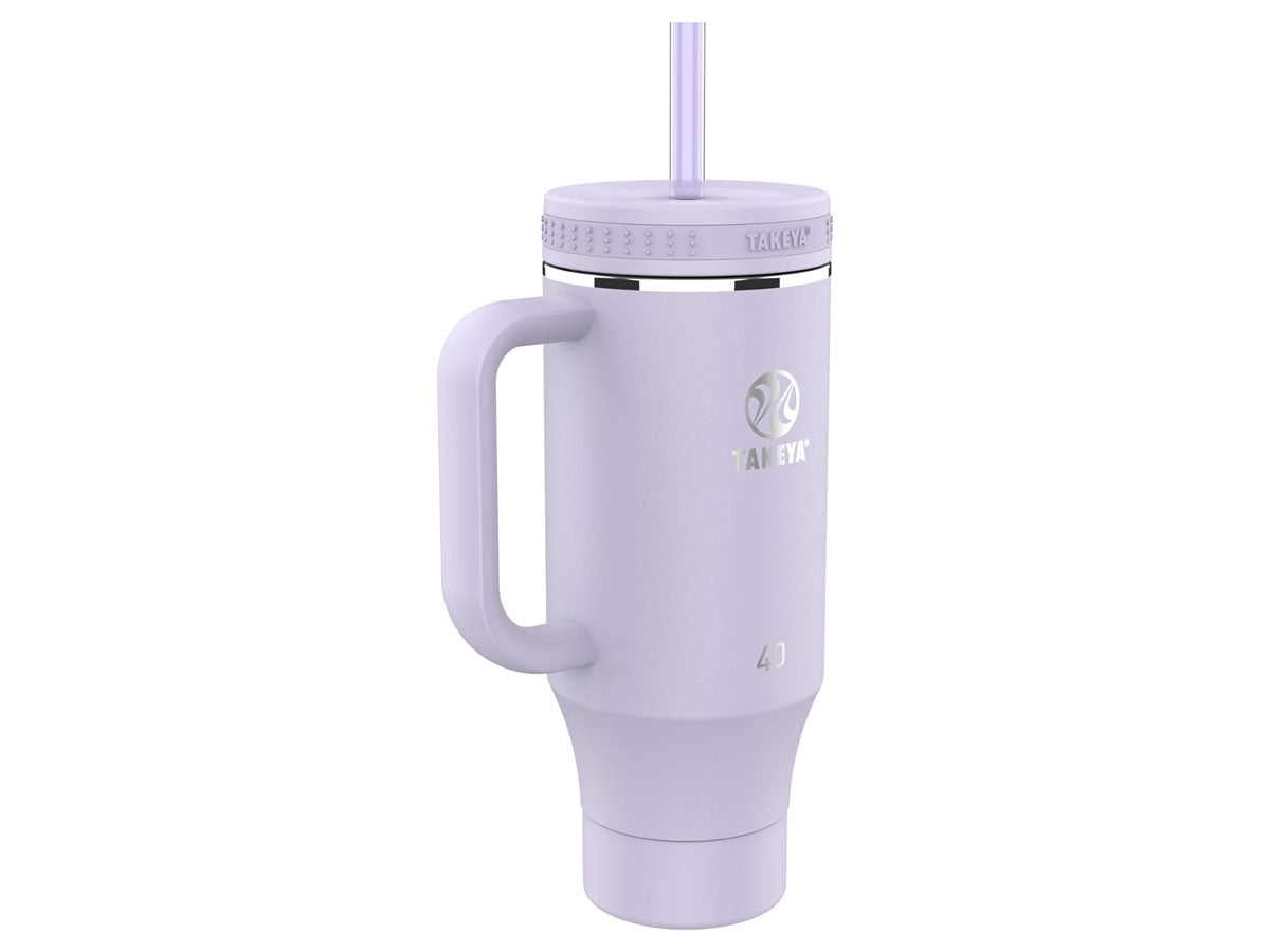 Tumbler Takeya Standard Straw 1210 ml colore Vivacity Purple con cannucce Tritan e coperchio ermetico
