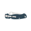 Spyderco Para Military 2 C81GPCBL2 dettaglio lama CPM SPY27 e G-10 blu cobalto