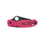 Spyderco Para 3 C223PPNBK dettaglio contrasto lama nera e manico FRN rosa