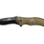 WithArmour Eagle Claw Tan WA-004TN – coltello fisso drop point 440C colore tan