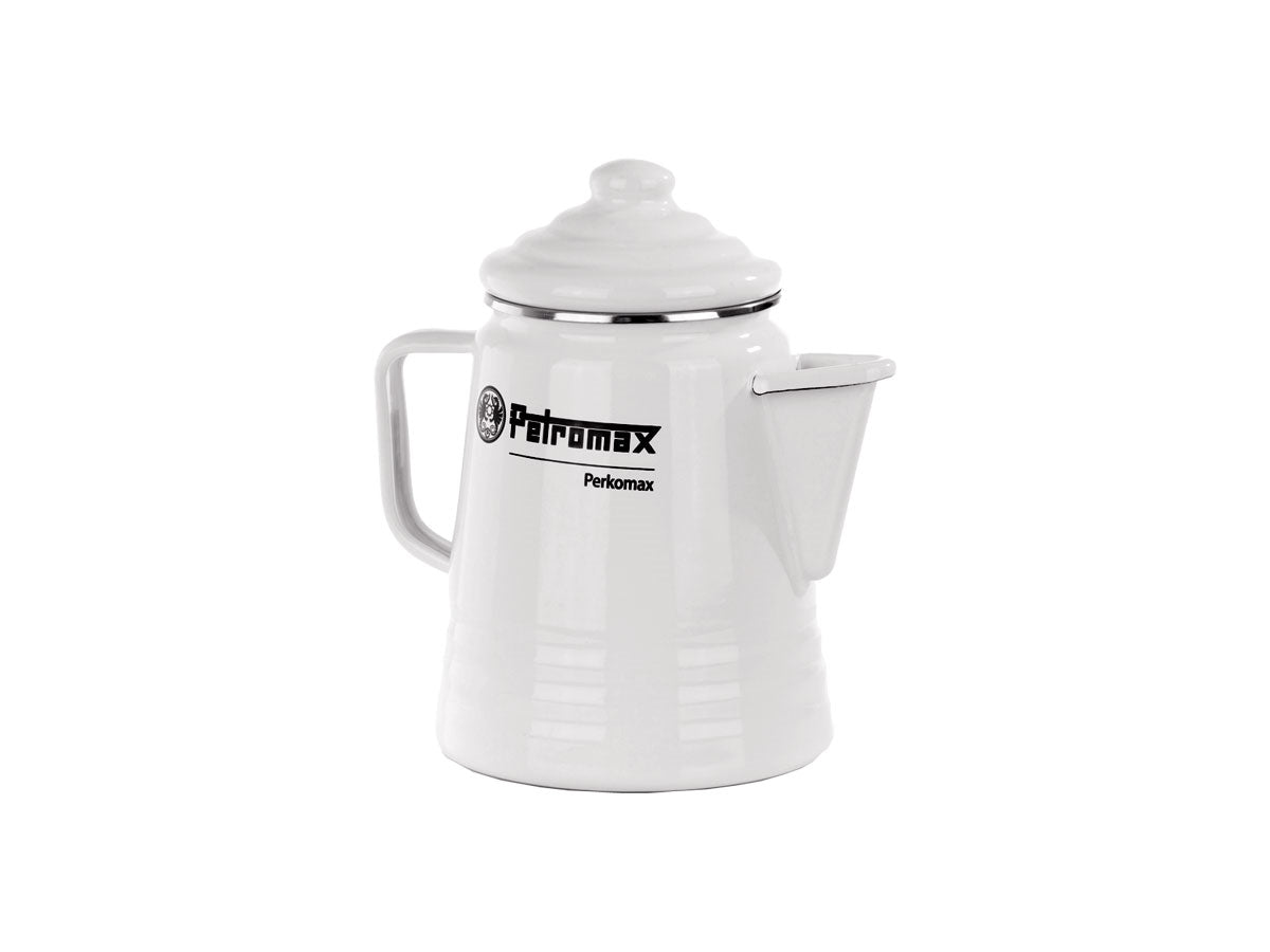 Petromax Enamel Percolator PER-9-W bianca smaltata 9 tazze caffè tè