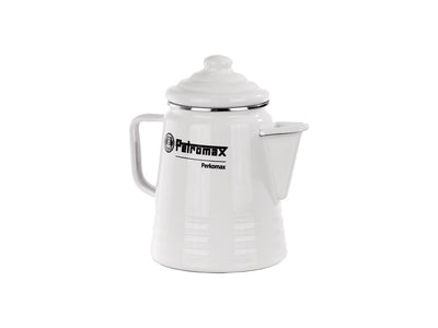 Petromax Enamel Percolator PER-9-W bianca smaltata 9 tazze caffè tè
